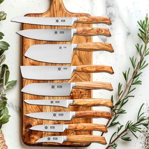 Wild Olive Messerset 9teilig
