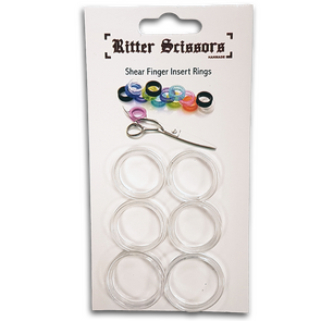 Fingerring Scherenring transparent